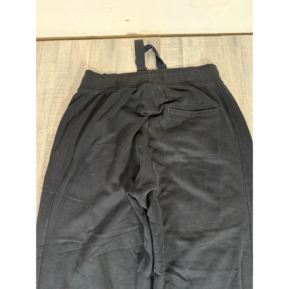 Old Navy Baggy Sweatpants Black Chunky Drawstring Grunge Pockets Mens Large